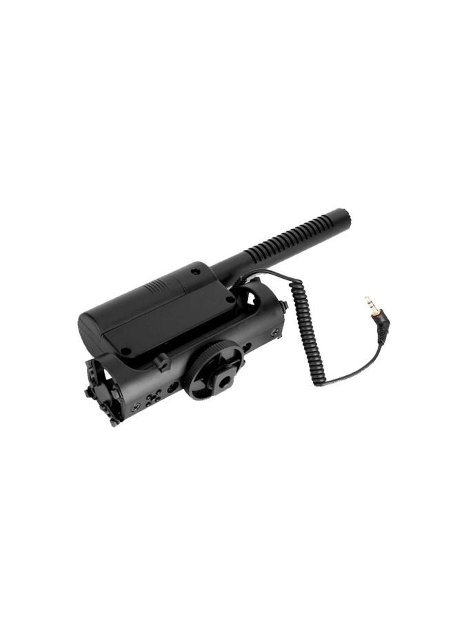 Portable Professional Photography Microphone D5566 Black  - Image 1
