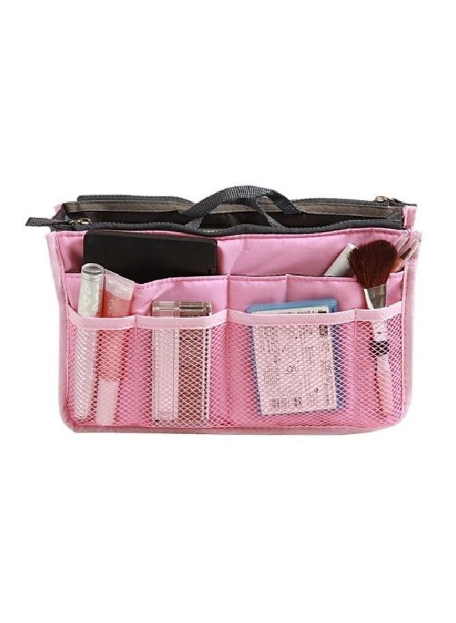 حقيبة تنظيم مزودة بفتحات وردي/رمادي - Image 2