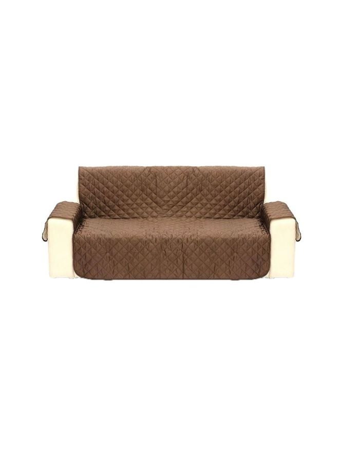 Generic - Waterproof Sofa Cover Protector Brown 53x180cm - Image 1
