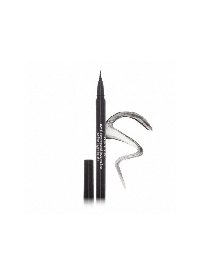 stila Stay All Day Waterproof Liquid Eye Liner Black  - Image 2