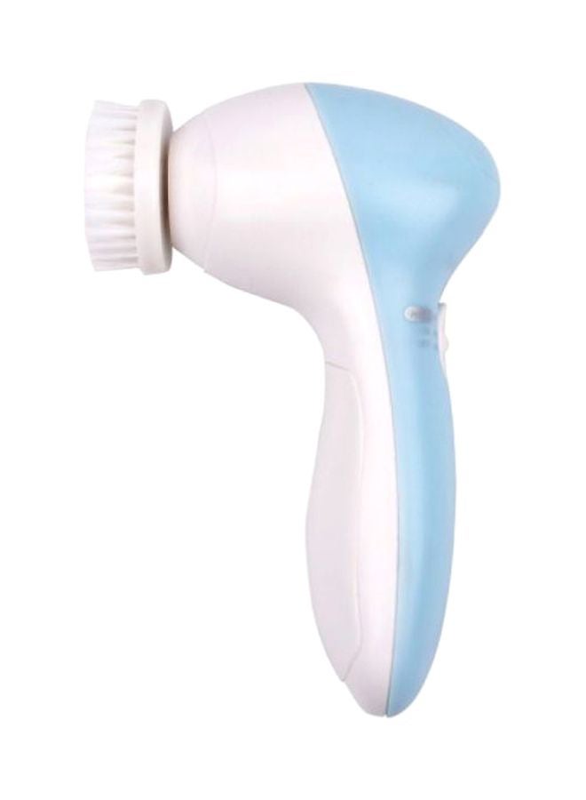 جهاز كهربائي لتدليك الوجه 5 في 1 أزرق/ أبيض - Image 1
