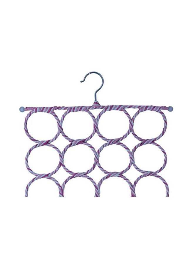 Scarf Holder Purple/White - Image 2