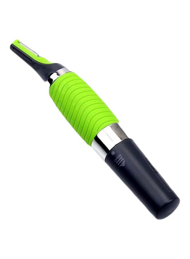 Built-In Light Hair Trimmer Green/Black/Silver - Image 1