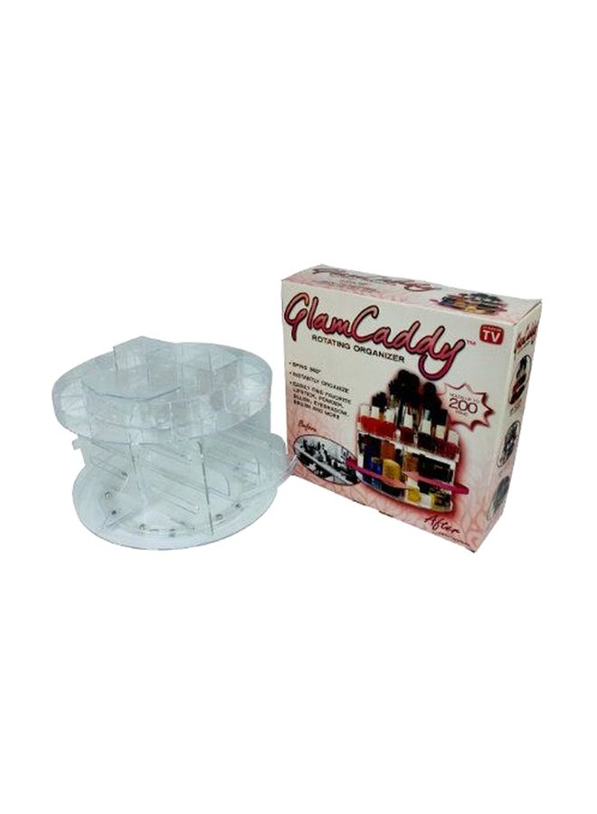 Make-up Tools Rotating Organizer Clear