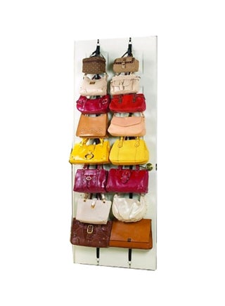 Adjustable Bag Rack With Hooks Black - v1552732878/N22302358A_1