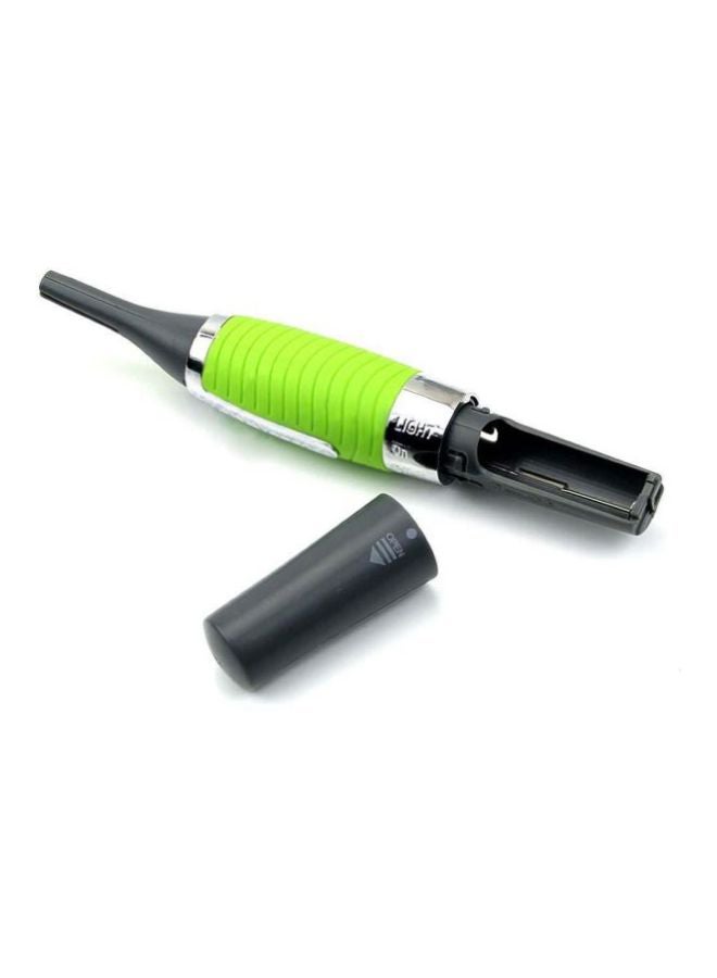Built-In Light Hair Trimmer Green/Black/Silver - Image 3
