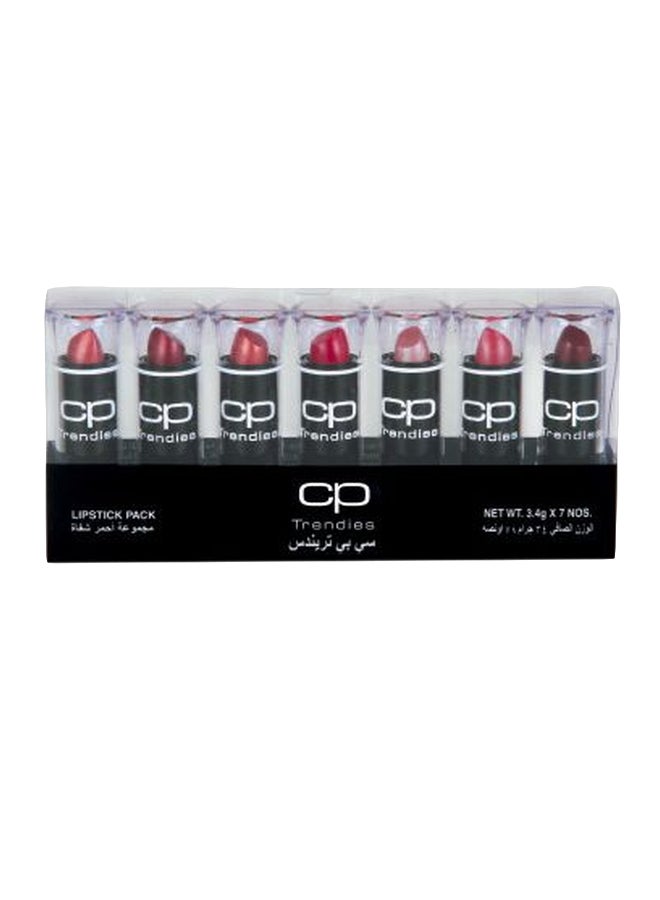 CP Trendies - 7-Piece Lipstick Box Multicolour - Image 1