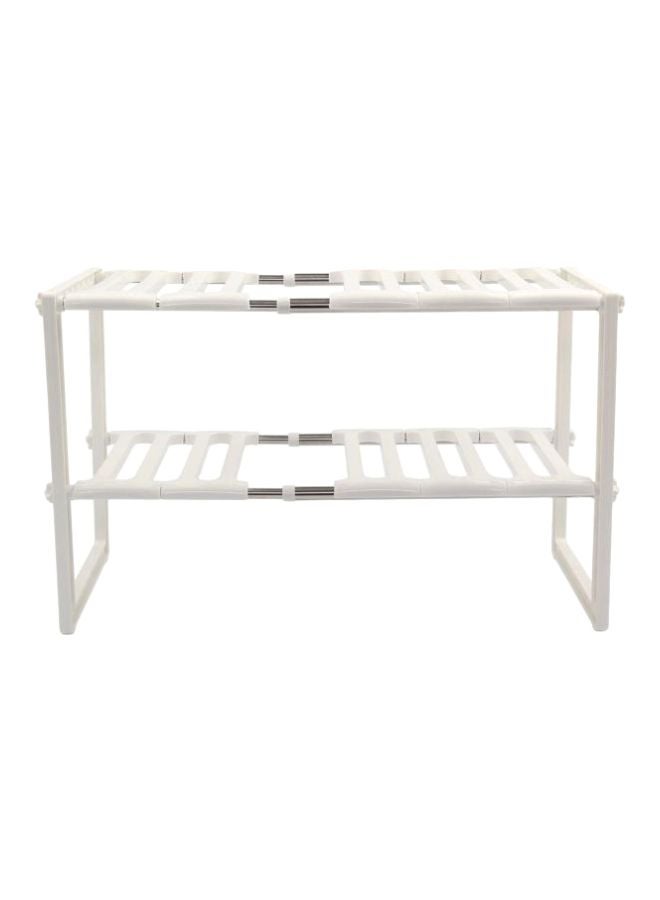 Generic - Two Tier Under Sink Storage Organizer Multicolour 26x38cm - Image 1