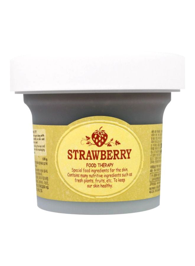 سكين فوود كريم العلاج بالتغذية بالفراولة شفاف 100جرام