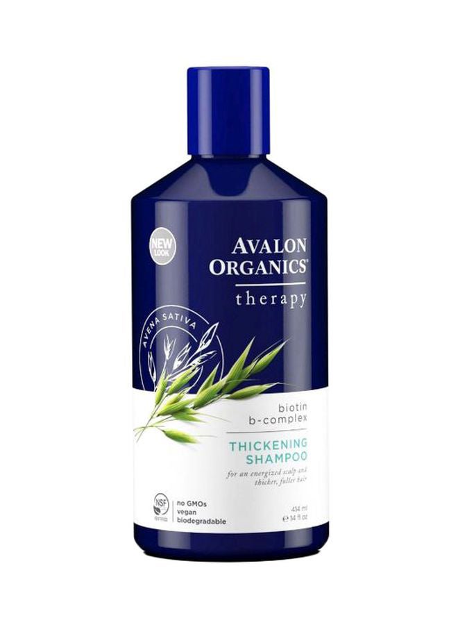 Avalon Organics - Biotin B-Complex Thickening Shampoo Clear 414ml - Image 1