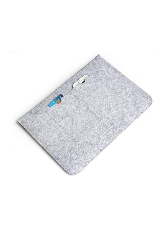Generic Laptop Sleeve For Apple MacBook Pro 15.4-inch White/Grey  - Image 4