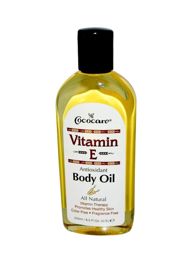 كوكوكير زيت للجسم بفيتامين E شفاف 250ملليلتر
