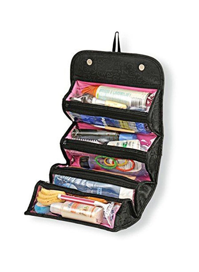 ShoppoStreet Makeup Cosmetic Travel Bag Black  - Image 2