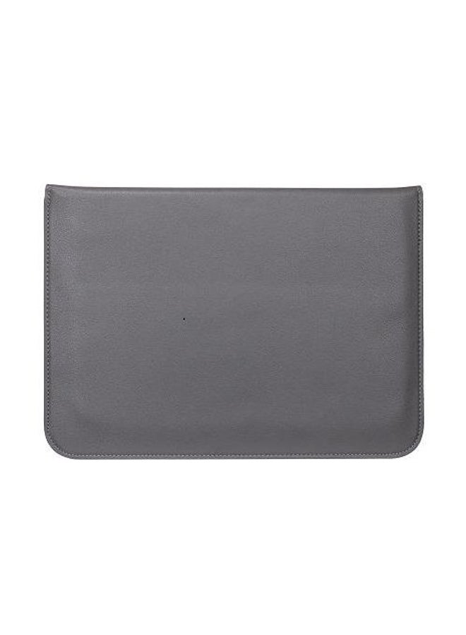 Laptop Sleeve Pouch For Apple MacBook Retina 15.4-Inch Grey - Image 2