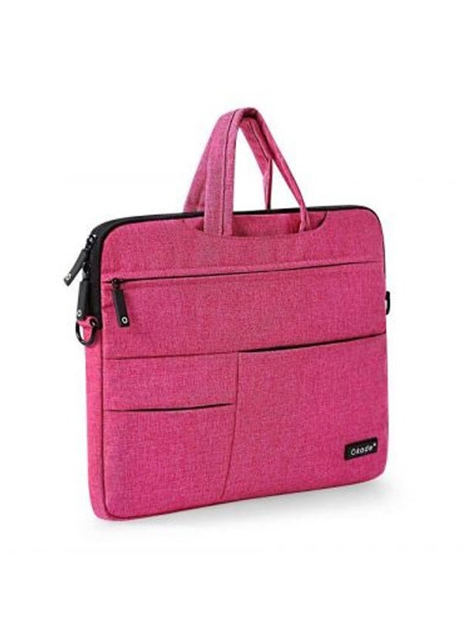 Okade Velvet Laptop Sleeve Pink - Image 3