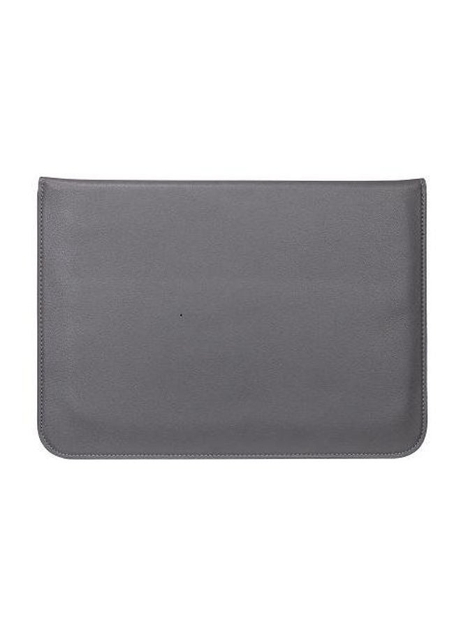 حافظة كمبيوتر محمول لجهاز أبل ماك بوك ريتينا/نوت بوك مقاس 15.4 بوصة رمادي - Image 2