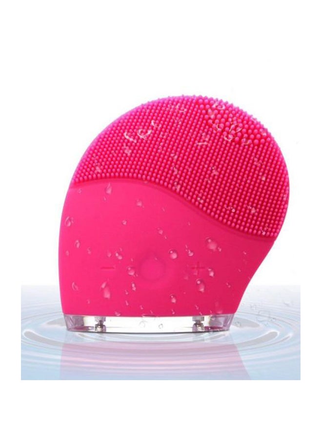 Silicone Face Cleanser And Massager Pink - Image 5