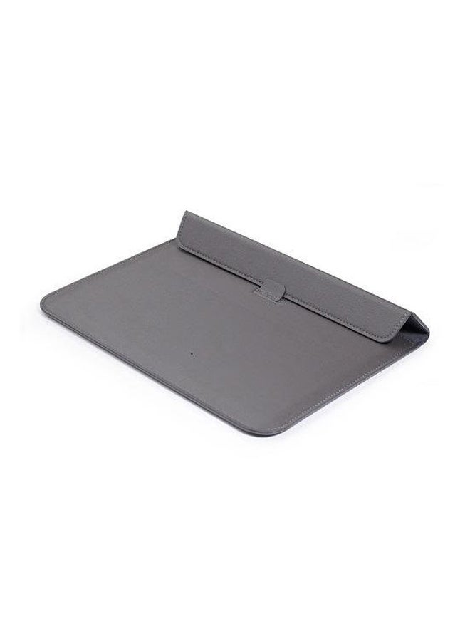 Laptop Sleeve Pouch For Apple MacBook Retina 15.4-Inch Grey - Image 3