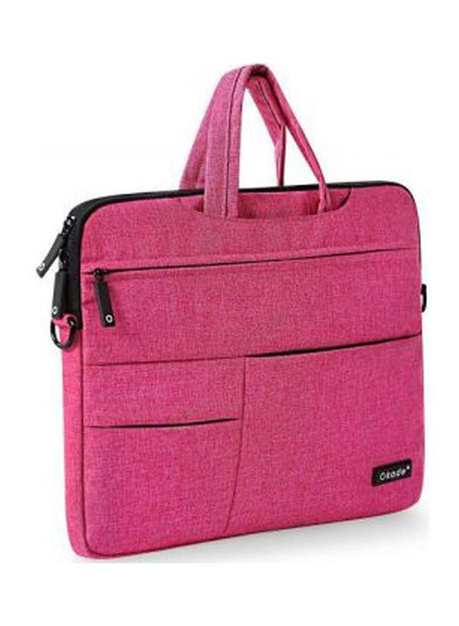 Okade Velvet Laptop Sleeve Pink - Image 3