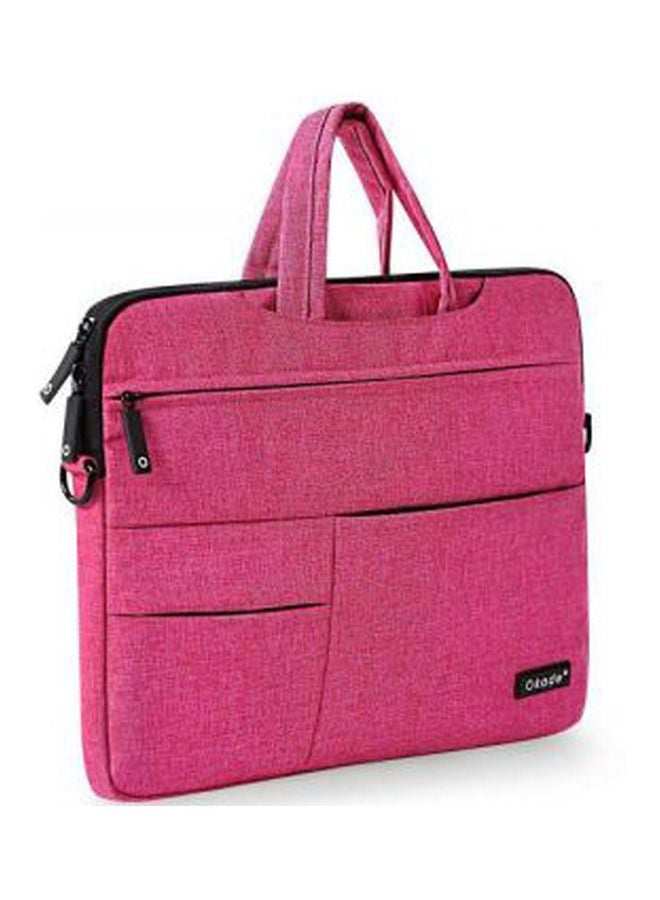 Okade Velvet Laptop Sleeve Pink - Image 3