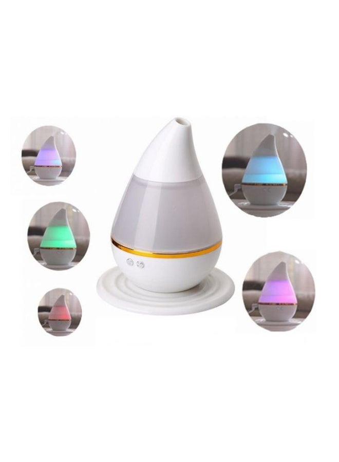 مرطب هواء يعمل بالموجات فوق الصوتية مزود بإضاءة LED سعة 250 مل أبيض/ شفاف/ ذهبي - Image 3