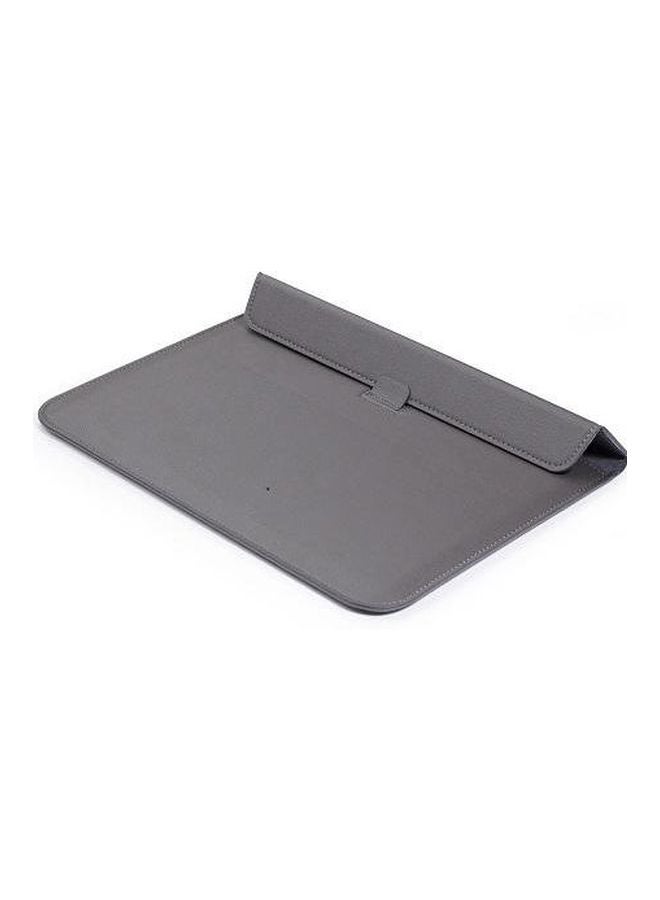 حافظة كمبيوتر محمول لجهاز أبل ماك بوك ريتينا/نوت بوك مقاس 15.4 بوصة رمادي - Image 3