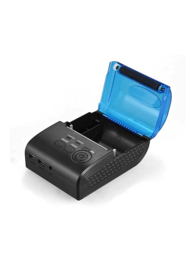 POS-5805DD Thermal Printer (EU Plug) Black/Blue  - Image 5
