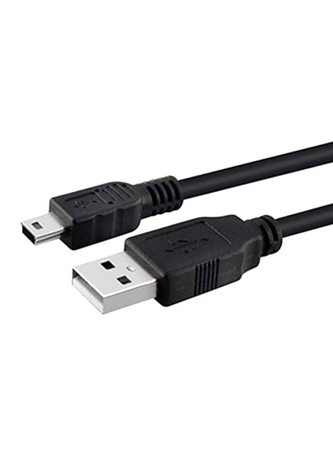 كابل شحن USB لأذرع التحكم الخاصة ببلايستيشن 3 سليم أسود