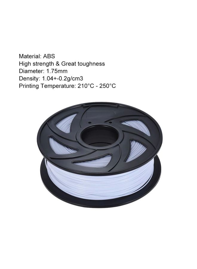 ABS Plastic Filament For MakerBot White  - Image 5