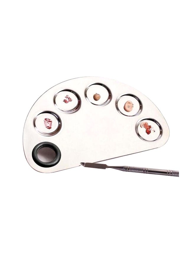 Generic Palette With Spatula Silver/Brown - Image 1