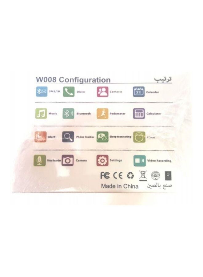 سمارت 2030 ساعة ذكية مع كاميرا أسود/ رمادي - Image 3