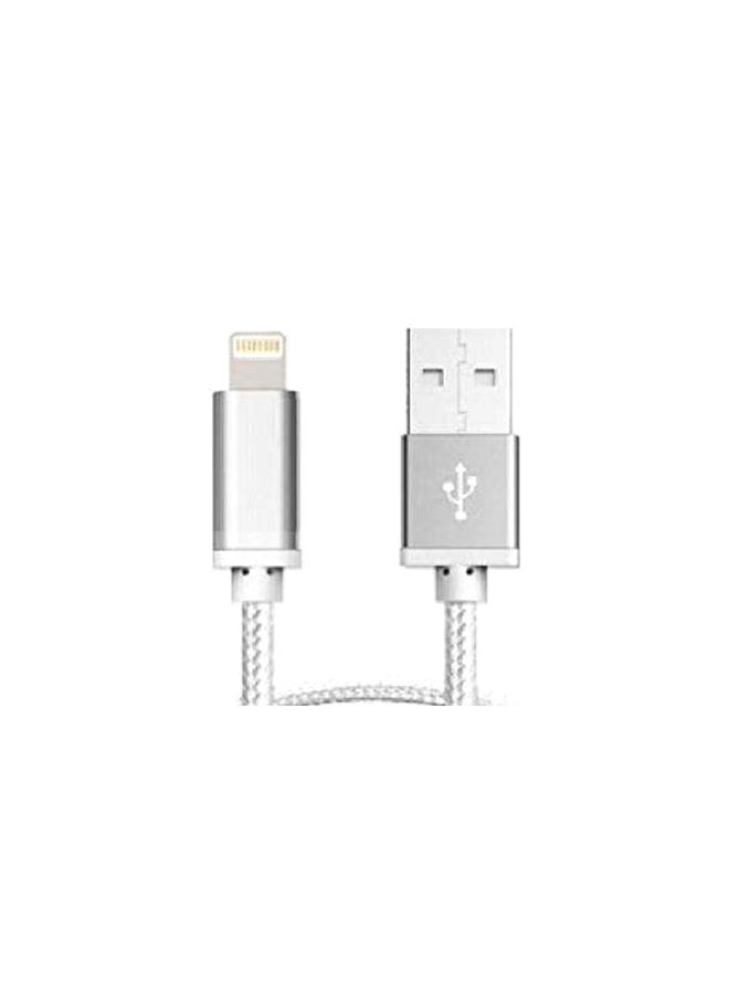 Lightning USB Charging Cable White - Image 2