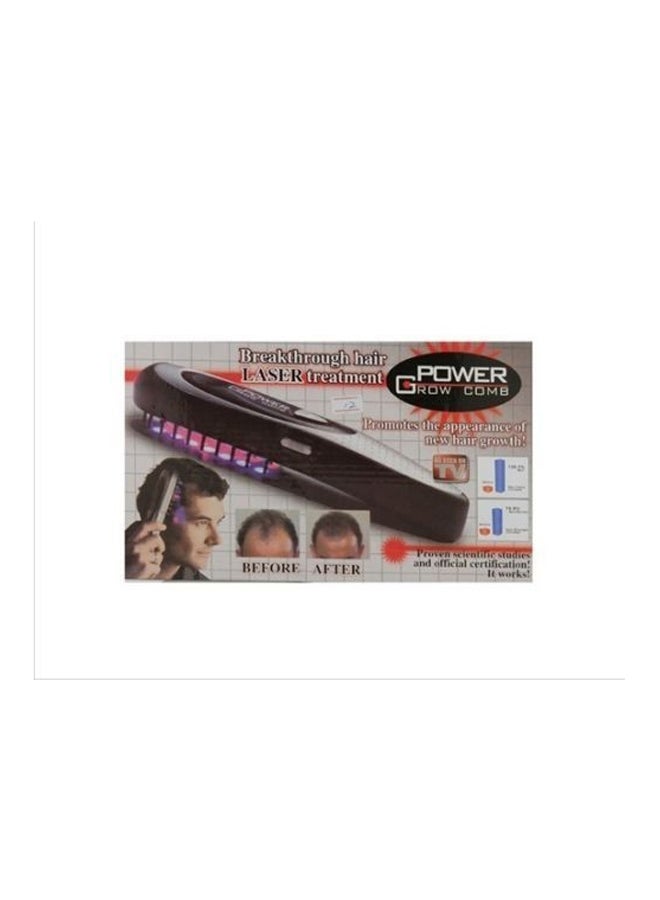Generic Laser Hair Styler Comb Black/Silver  - Image 3