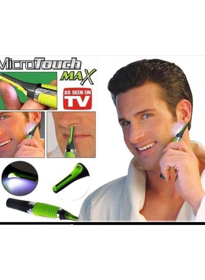 All In One Hair Groomer Set With LED Green/Black/Silver - Image 4