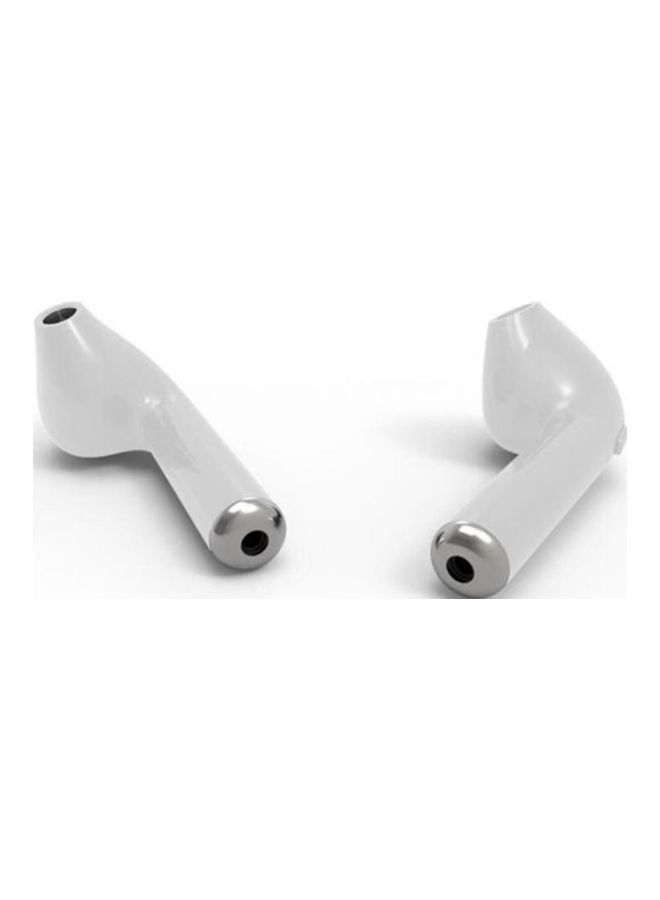 Generic - Bluetooth In-Ear Earphones With Mic White - Image 1