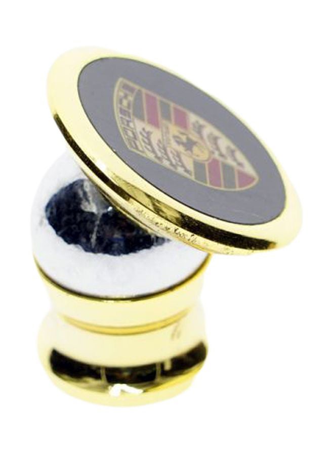 كروني حامل هاتف محمول للسيارة مزود بمغناطيس ذهبي/فضي - Image 1