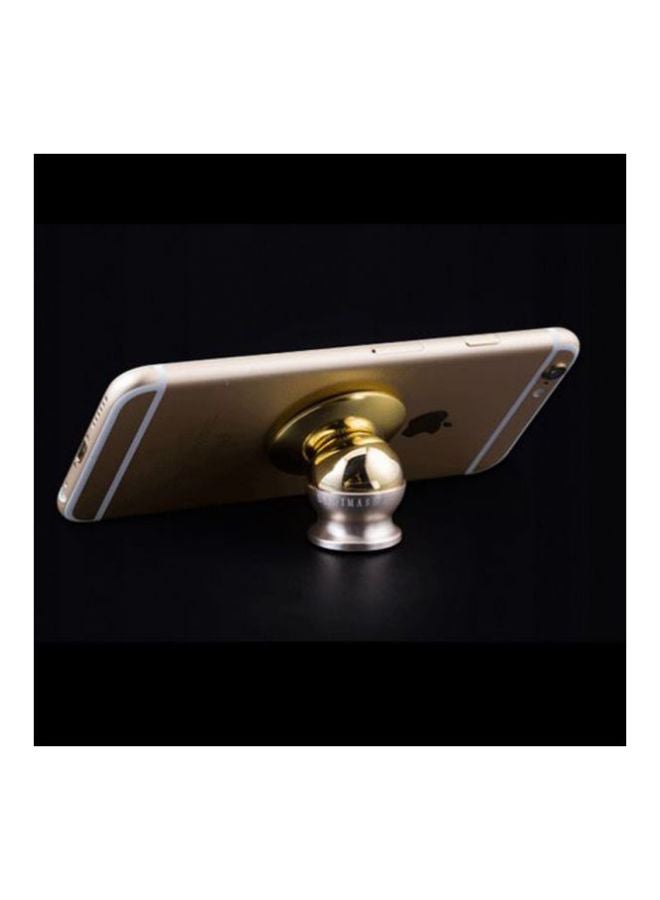 كروني حامل هاتف محمول للسيارة مزود بمغناطيس ذهبي/فضي - Image 4