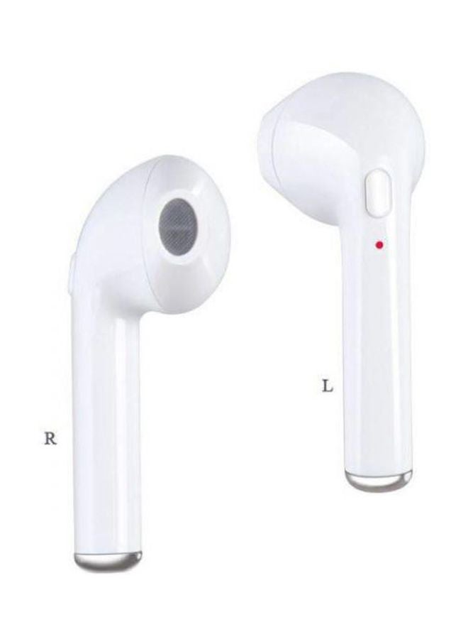 Bluetooth In-Ear Earphones With Mic White