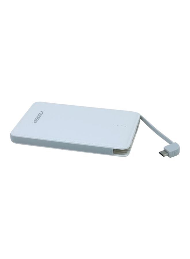 VEGER 15000.0 mAh Portable Power Bank White - Image 1