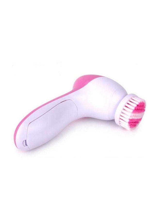 5-in-1 Electronic Facial Massager Pink/White - Image 3