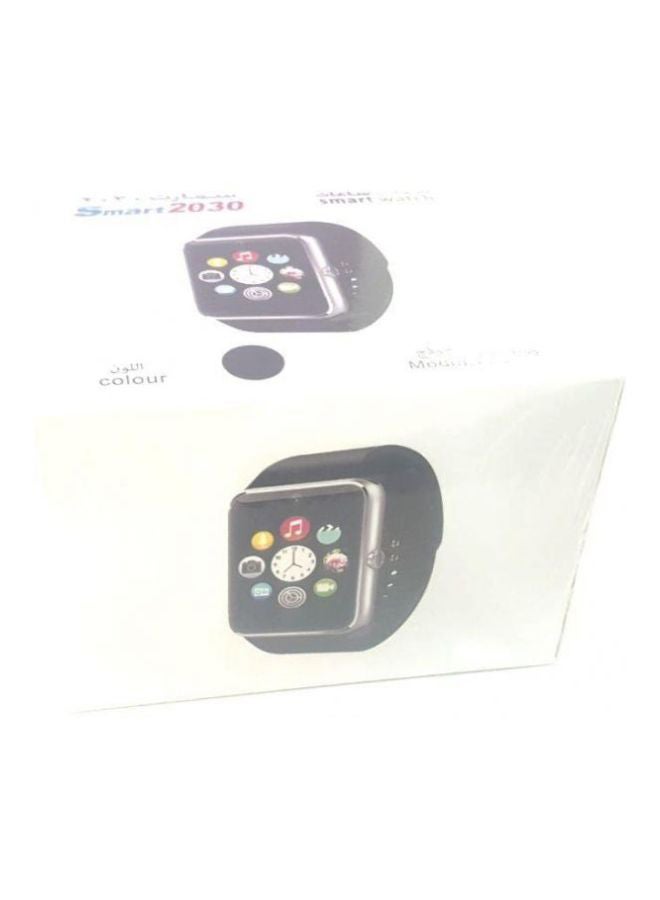 سمارت 2030 ساعة ذكية مع كاميرا أسود/ رمادي - Image 2