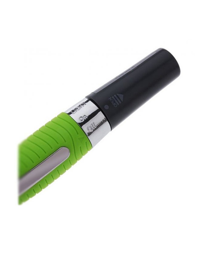 Hair Trimmer With LED Light Green/Black - Image 4