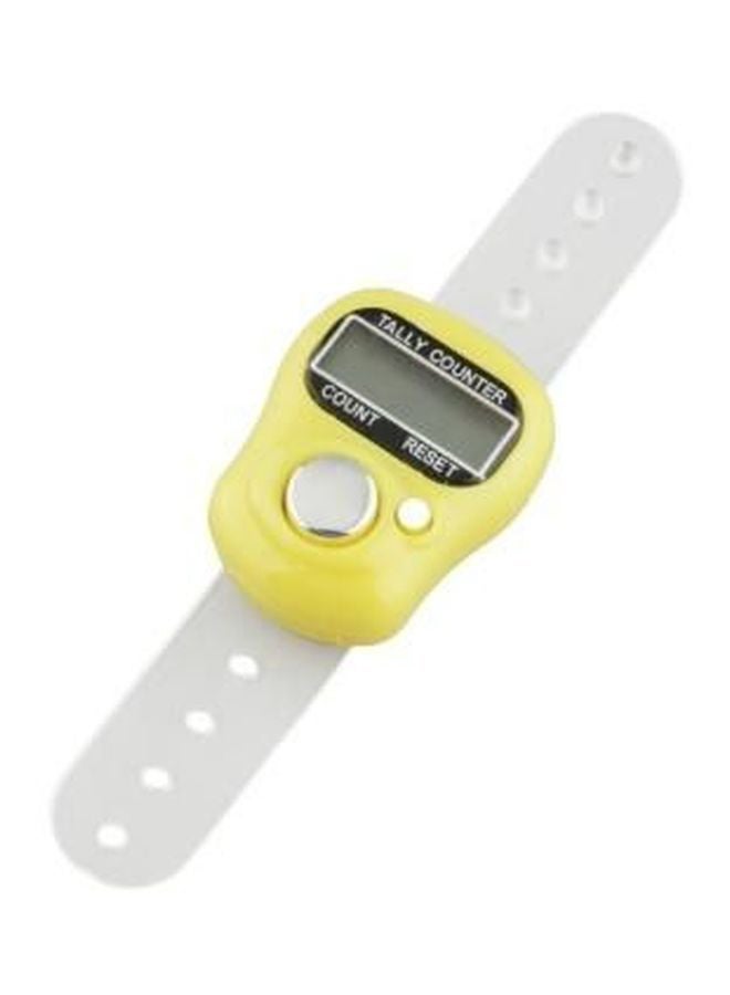 Ramadan Tally Counter Banana Yellow/White