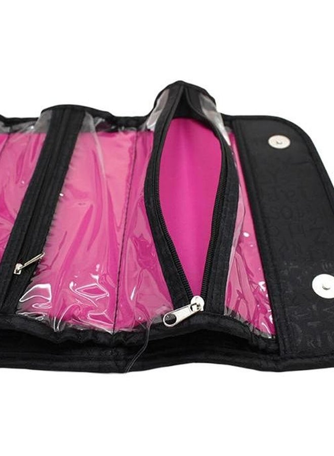 حقيبة مستحضرات تجميل للسفر أسود - Image 4