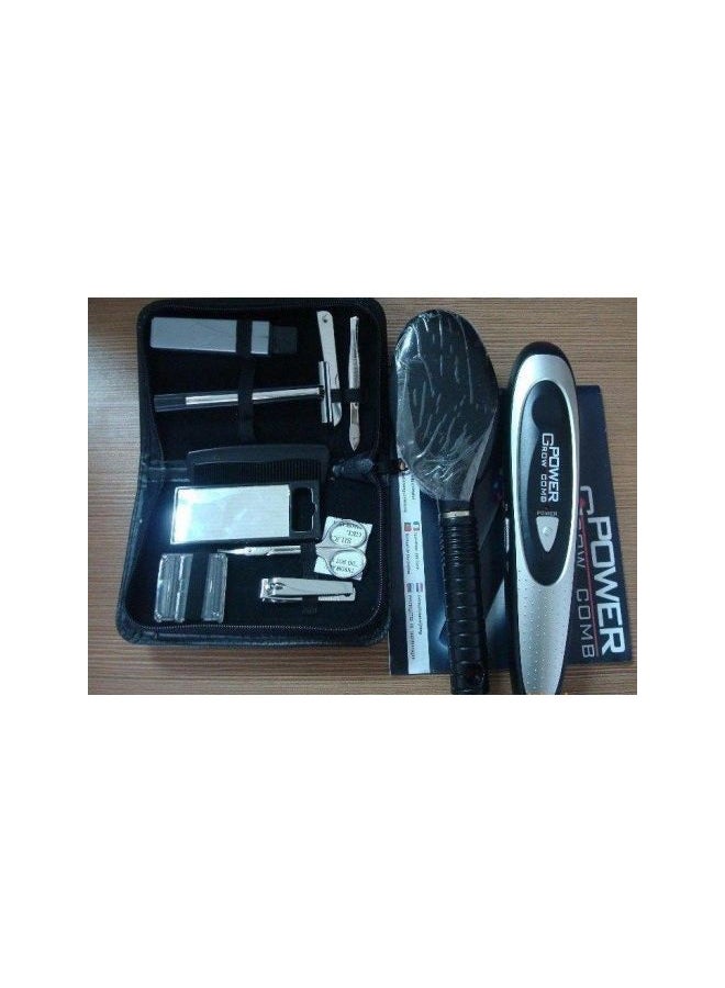 Generic Laser Hair Styler Comb Black/Silver  - Image 2