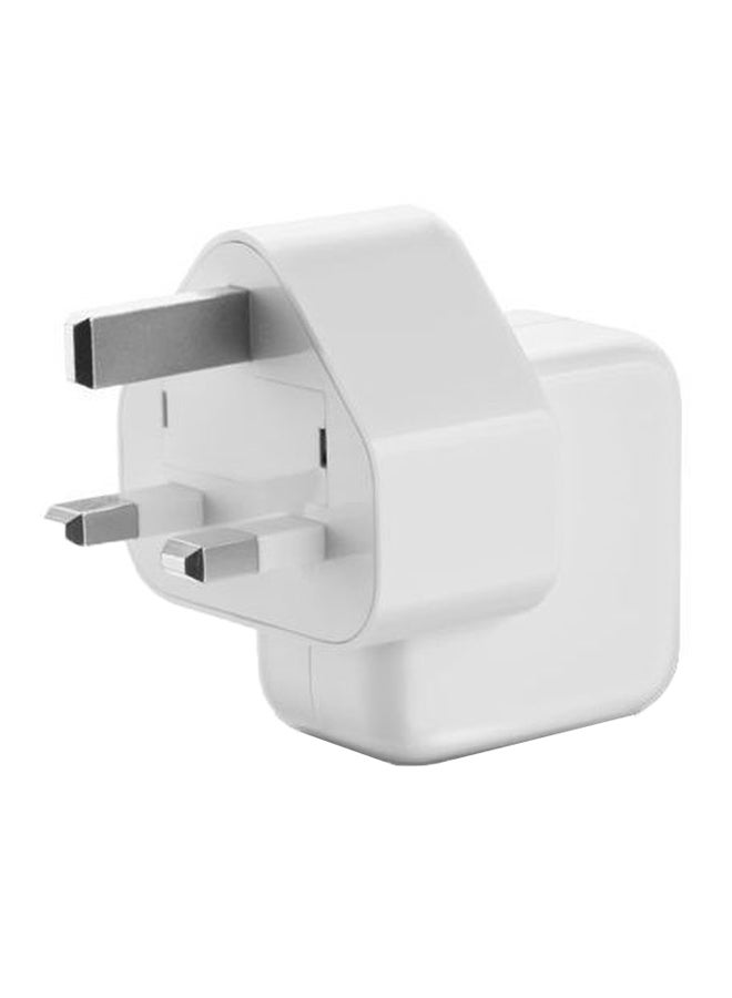 كابل شحن جداري بمنفذ USB يحتوي على 30 دبوساً أبيض - Image 1