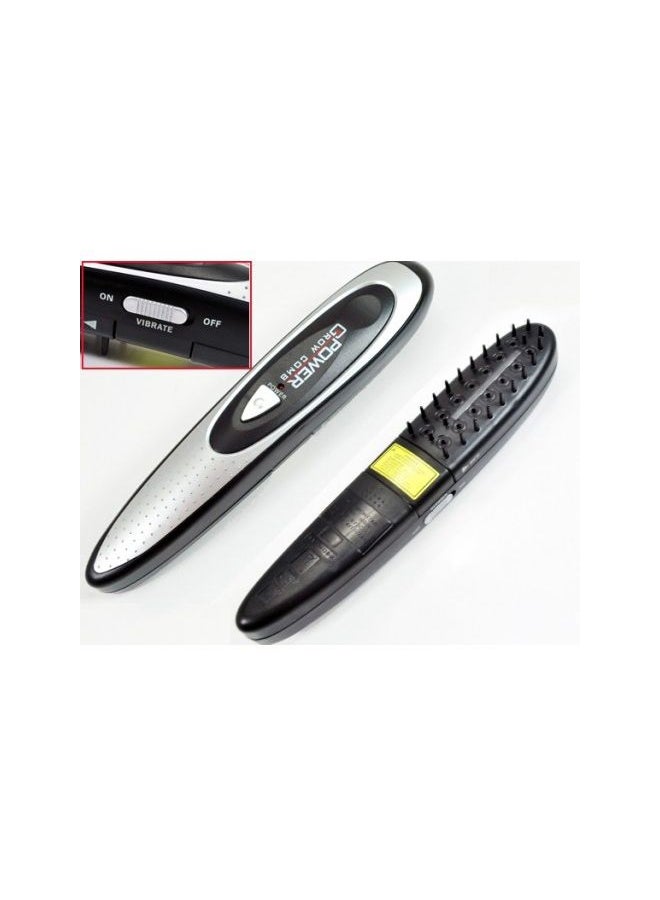Generic Laser Hair Styler Comb Black/Silver  - Image 5