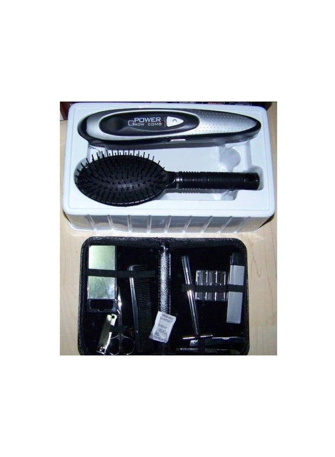 Generic Laser Hair Styler Comb Black/Silver  - Image 3