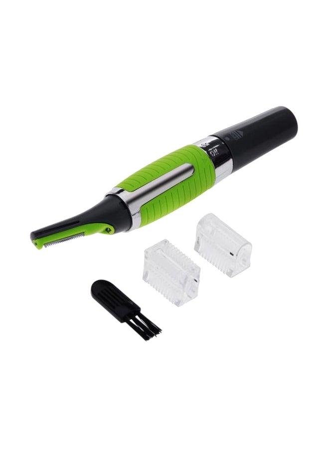 Hair Trimmer With LED Light Green/Black - Image 1