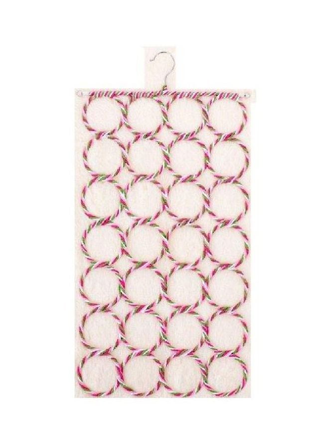 28 Holes Scarf Organizer Multicolour 44x74cm